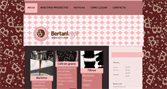 Desktop Screenshot of bertanicafe.com